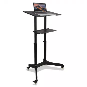 Techly ICA-TB TPM-1BK Universal-Notebook-/Projektorwagen, 103-125 cm, Schwarz