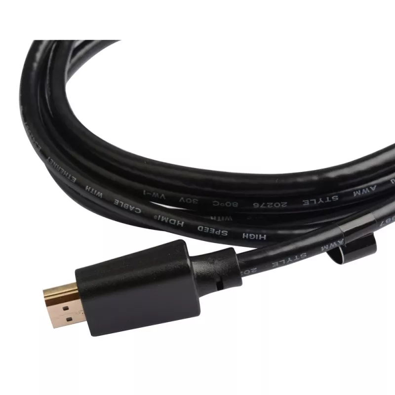 Techly ICOC HDMI21-8-020 HDMI-Kabel 2 m HDMI Typ A (Standard) Schwarz