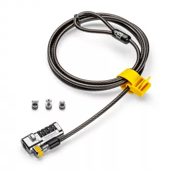 Kensington ClickSafe Universelles Kombinations-Laptopschloss – Master Coded