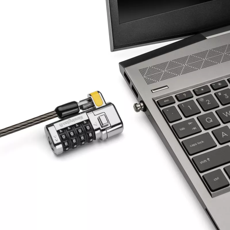 Kensington ClickSafe Universelles Kombinations-Laptopschloss – Master Coded