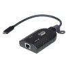 ATEN USB-C Virtual Media KVM Adapter KA7183-AX USB Tastatur Maus Schwarz