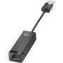 HP USB 3.0 auf Gigabit LAN Adapter, RJ-45, USB 2.0 Typ-A, Schwarz