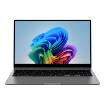 Samsung Galaxy Book5 360 Copilot+ PC Intel Core Ultra 7 258V Laptop 39,6 cm (15,6 Zoll) Touchscreen Full HD 32 GB LPDDR5x-SDRAM 1 TB SSD Wi-Fi 7 (802.11be) Windows 11 Home Grau