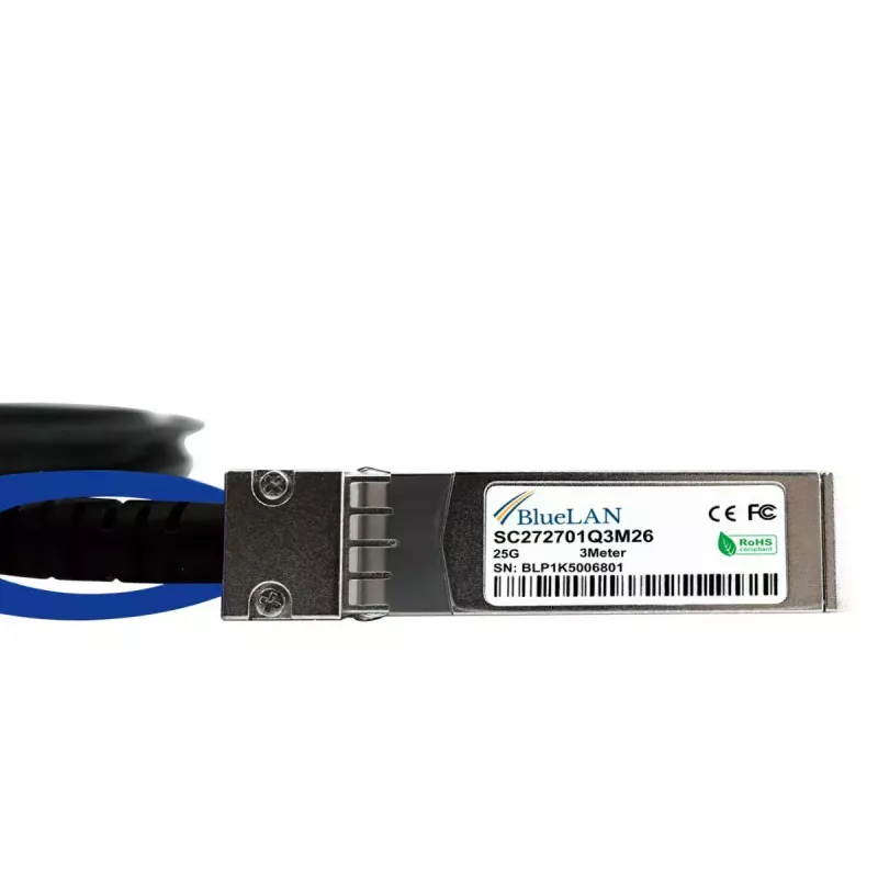 SFP28 DAC-Kabel BlueOptics SFP28-DAC-2M-PS 2m Stecker