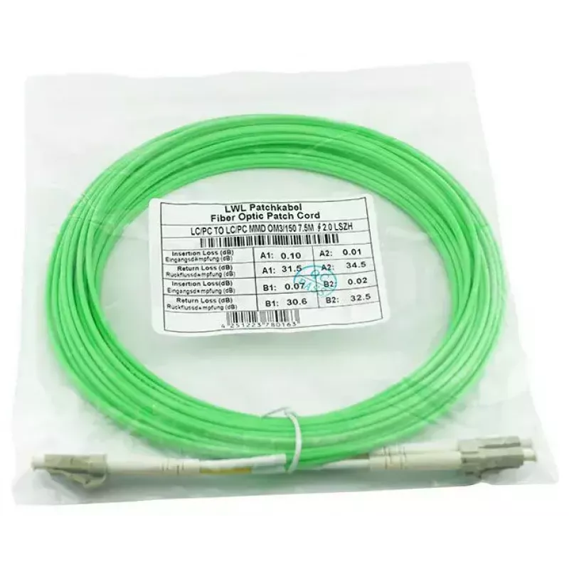 Glasfaserkabel BlueOptics SFP3131GU30MK LC OM5 30 m Grün