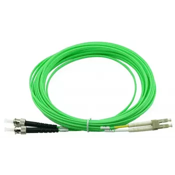Glasfaserkabel BlueOptics SFP3133GU10MK LC ST OM5 10 m Limette