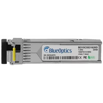 BlueOptics SFP-BXD53-20KM-QL-BO Netzwerk-Transceiver-Modul Glasfaser 1250 Mbit/s