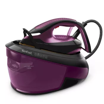 Tefal Express Vision SV8152 2800 W 1,8 l Durilium AirGlide Autoclean-Bügelsohle Violett, Schwarz