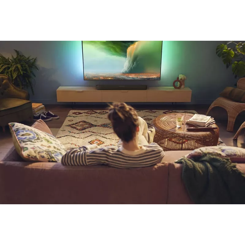 Philips TAB5109/10 Soundbar-Lautsprecher Grau 2.0 Kanäle 60 W