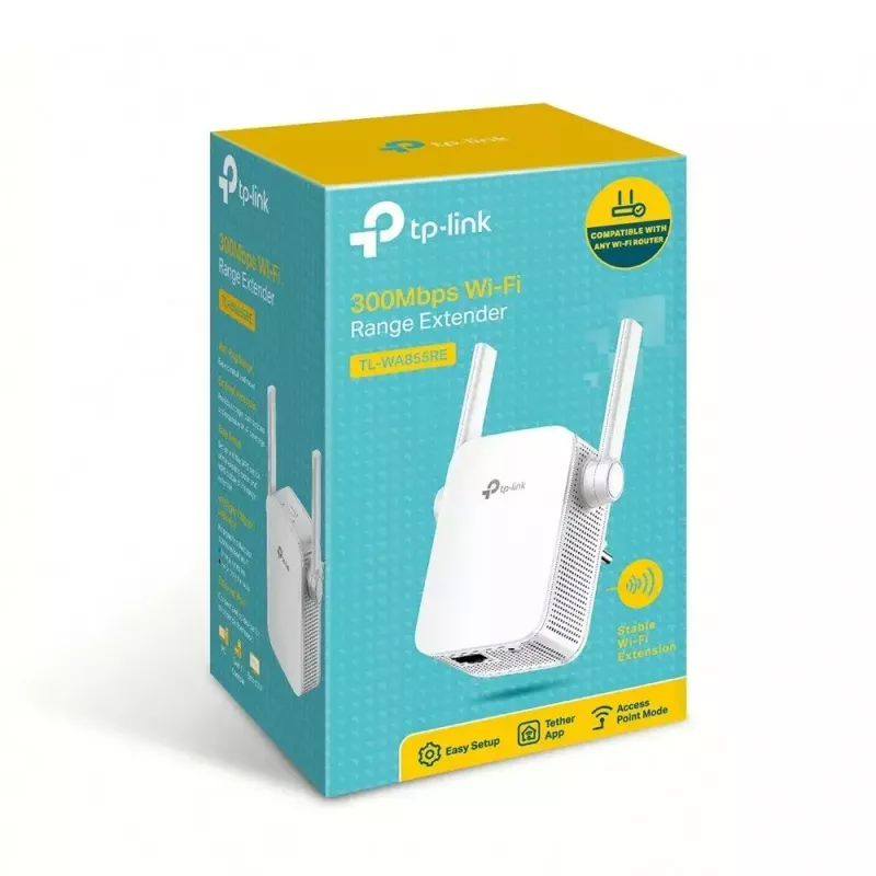 TP-LINK TL-WA855RE Netzwerkverstärker Netzwerk-Sender und -Empfänger Weiß
