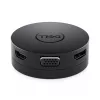 DELL DA300 Kabelgebundener USB 3.2 Gen 2 (3.1 Gen 2) Type-C Schwarz