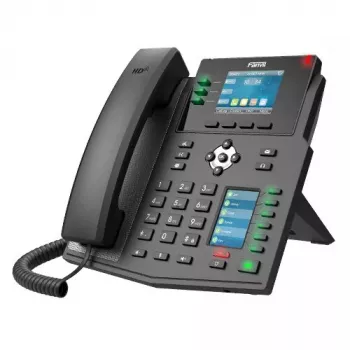 IP-Telefon Fanvil X4U Schwarz 12 Leitungen LCD Wi-Fi
