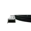 BlueOptics XLDACBL2 InfiniBand-Glasfaserkabel 2 m QSFP Schwarz