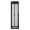 APC Easy Rack, 42U, Schwarz, mit Dach, Rollen, Füßen, 4 Halterungen und Seitenwänden, ohne Boden, 1991H x 600B x 1200T mm