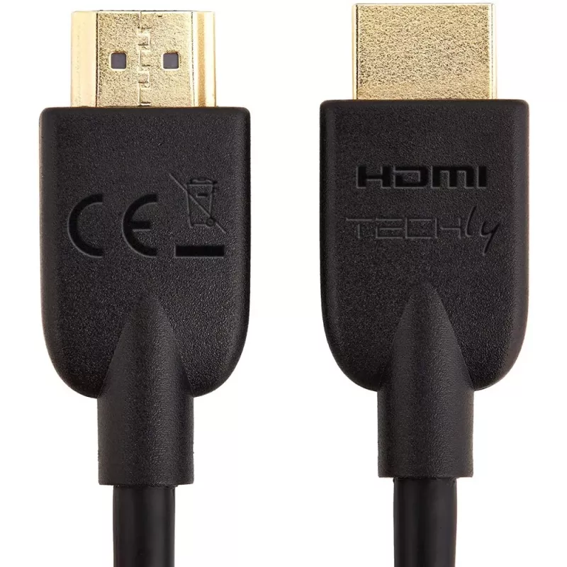 Techly ICOC HDMI2-4-050T HDMI-Kabel 5 m HDMI Typ A (Standard) Schwarz