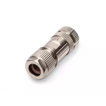 Digitus CAT 6A M12 X-coded Buchse (Female), IP67, Field-Assembly