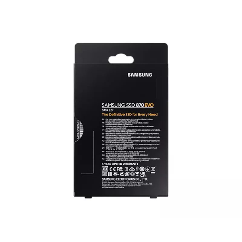 Samsung 870 EVO 500 GB 2.5 Zoll Serial ATA III V-NAND MLC
