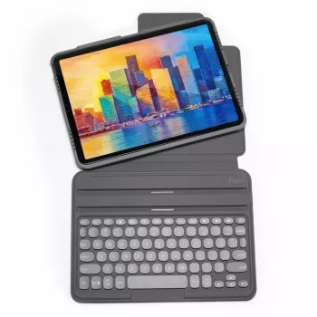 ZAGG Pro Keys Tastatur für Apple iPad Pro 11 (M4/M5), Charcoal, UK Layout