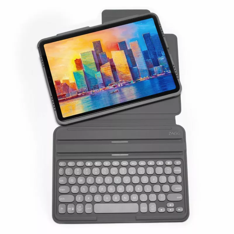 ZAGG Pro Keys Tastatur für Apple iPad Pro 11 (M4/M5), Charcoal, UK Layout