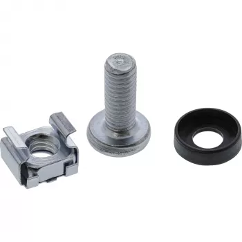 Käfigmutter-Set M6 InLine 01950C 100 Käfigmuttern 100 Unterlegscheiben 100 Schrauben