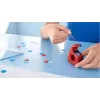 tesa Easy Cut Handabroller, Rot/Blau, für Rollen bis 19 mm x 33 m, leer