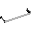 DIN-Schienen-Panel InLine 19106C 1U horizontal vertikal Stahl Schwarz Grau