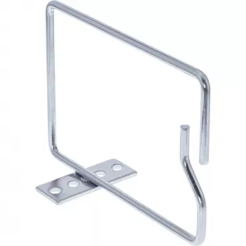 InLine Kabelhalterung, verzinkter Stahl, Öffnung an der kurzen Seite, 140x100 mm
