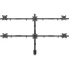 InLine Tischhalterung für 6x TV / LED / TFT Display bis 81cm 32 Zoll max. 7kg schwarz