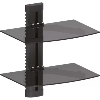 InLine Wandhalterung, für DVD, Bluray, Sat-Receiver, max. 8 kg, schwarz