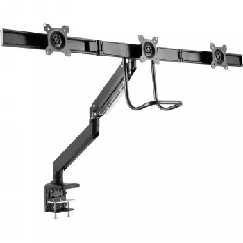 InLine Desktop-Montage mit Lifter und USB3.0, beweglich, für 3 Displays bis 27 Zoll