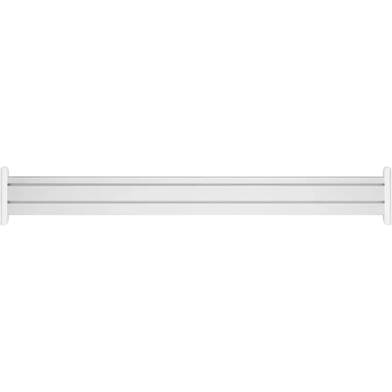 InLine 23181F Slatwall-Tischmontagepanel Aluminium 1 m mit 2 Stützen 0,86 m