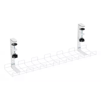 InLine 23190H Kabelmanagement-Raster 60 cm für Untertischmontage, Weiß