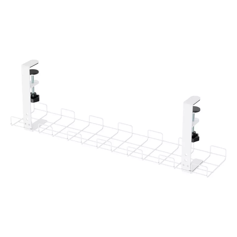 InLine 23190H Kabelmanagement-Raster 60 cm für Untertischmontage, Weiß