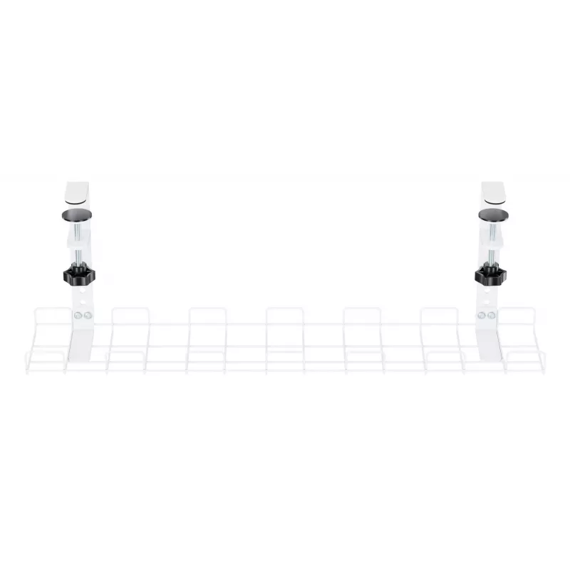 InLine 23190H Kabelmanagement-Raster 60 cm für Untertischmontage, Weiß