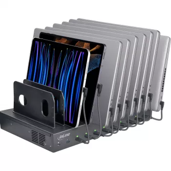 InLine 31516B mobiles Geräteladegerät Universal Schwarz AC Schnellladung Innenbereich