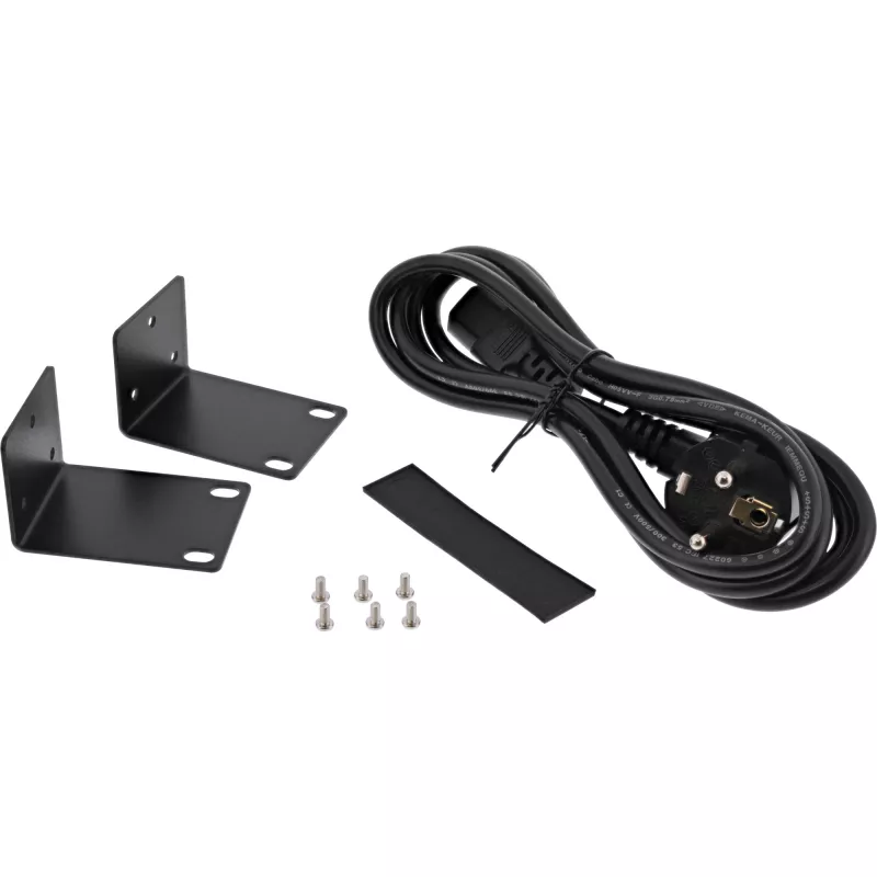 InLine PoE+ Gigabit Injector Hub 16 Port PoE+ 250 W, 19" 1U, Halterungen enthalten, 2 Lüfter, Schwarz