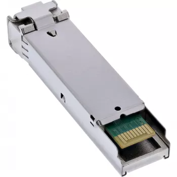 InLine SFP+ Modul Glasfaser 1310nm Singlemode mit LC-Buchsen, 10km, 10Gb/s
