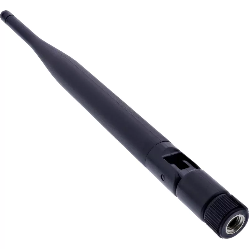 InLine WIFI Gummiantenne für AP und Router R-SMA 5dBi