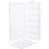 InLine Kleinteilebox, 18 Fächer, 207x110x27mm, transparent