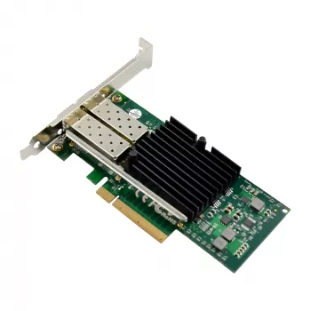 InLine Dual 10 Gigabit Netzwerkkarte, 2x SFP+, PCIe x8, inkl. LP-Blende