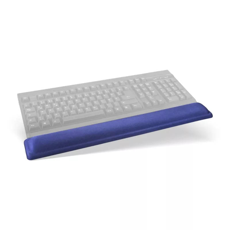 InLine Tastatur Gel-Handgelenkauflage, Blau, 464x60x23 mm
