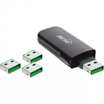 InLine USB-Portblocker, 4-Port-Blocker