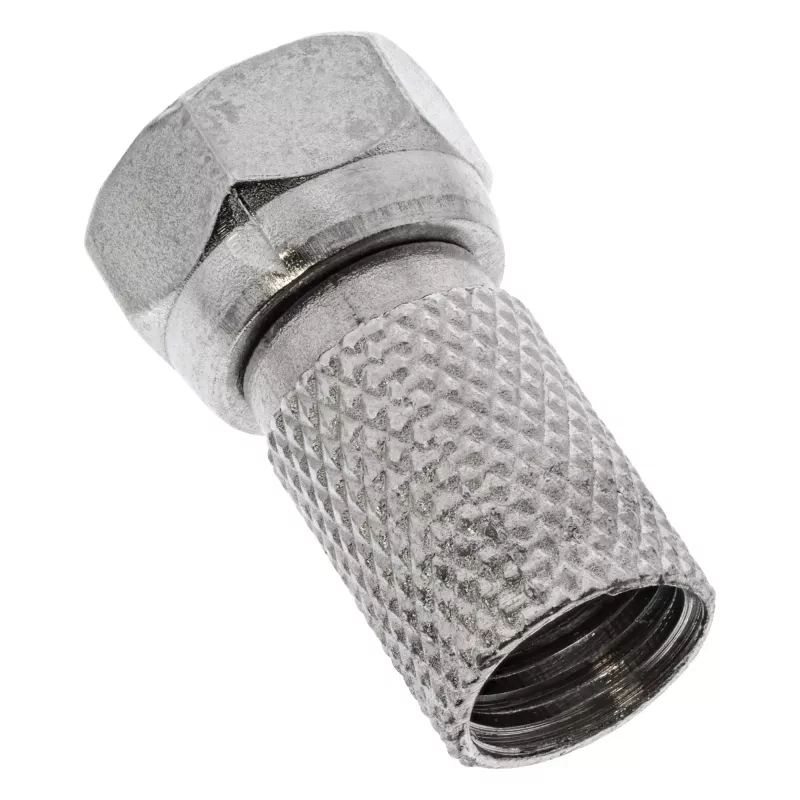 InLine F-Stecker männlich für Koaxialkabel mit Kabelmantel 7,5 mm
