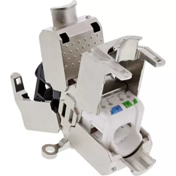 InLine , Kabelverbinder, Cat.6A, LSA, geschirmt