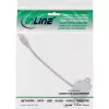 InLine Cat.5e ISDN T-Adapter RJ45 Stecker auf 2x RJ45 Buchse 15cm