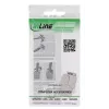 InLine Keystone RJ45-Buchse schlank, SNAP-In, Cat.8.1, integrierter Kabelbinder