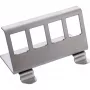 InLine 76203F Metall Keystone snap-in Hutschienen-Montagehalterung, 4-fach