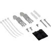 InLine Desktop-Konsolidierungspunktbox 4x Keystone RJ45, Metall, Schwarz RAL9005