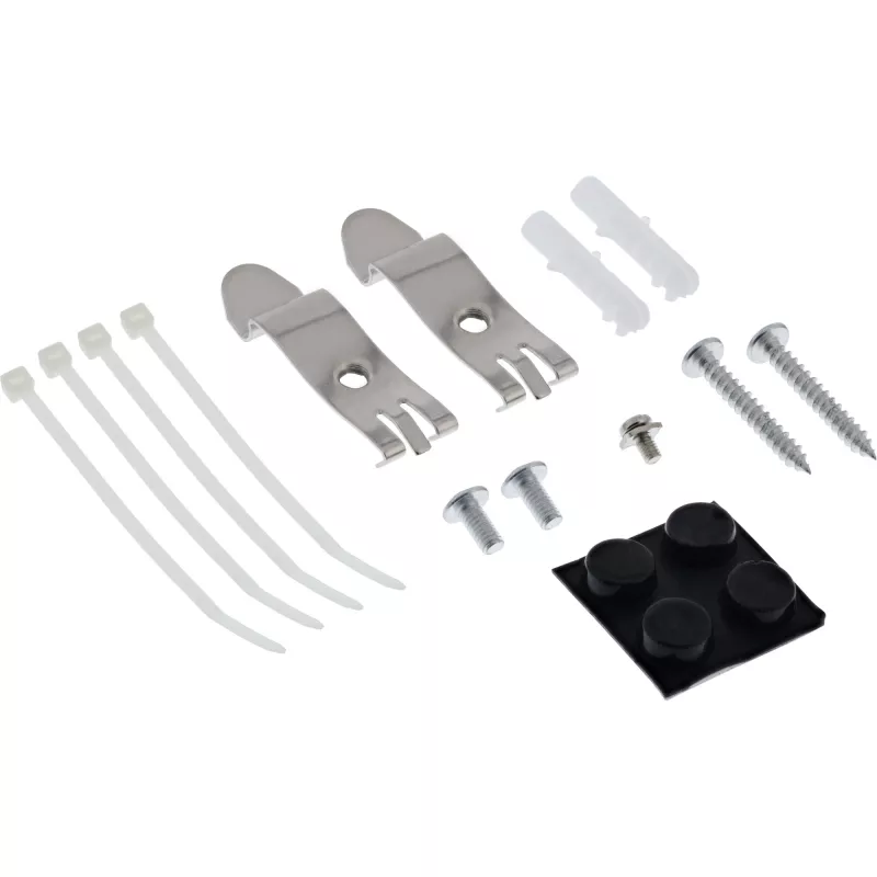 InLine Desktop-Konsolidierungspunktbox 4x Keystone RJ45, Metall, Schwarz RAL9005
