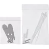 InLine Patchpanel Kat.6A 0,5HE 6-Port, Tisch/Wand/Schiene, grau mit Staubschutz